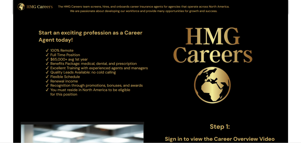 Homepage of Official Website of HMG Careers